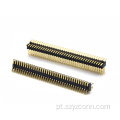 Cabeçalho de pino de passo de 0,8 mm SMT de linha dupla
